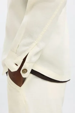 Sobrecamisa de linho