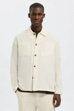 Sobrecamisa de linho