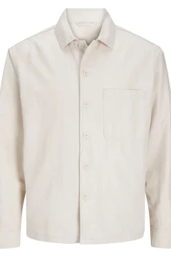 Sobrecamisa de sarja corte amplo