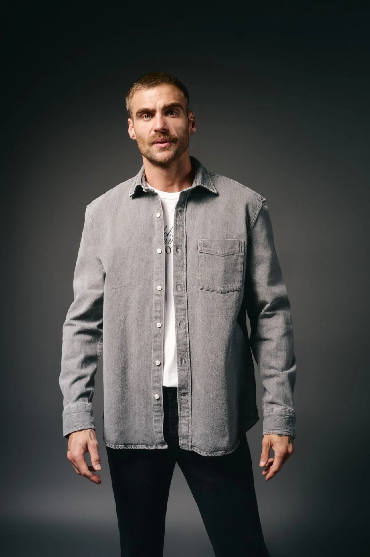 Sobrecamisa denim