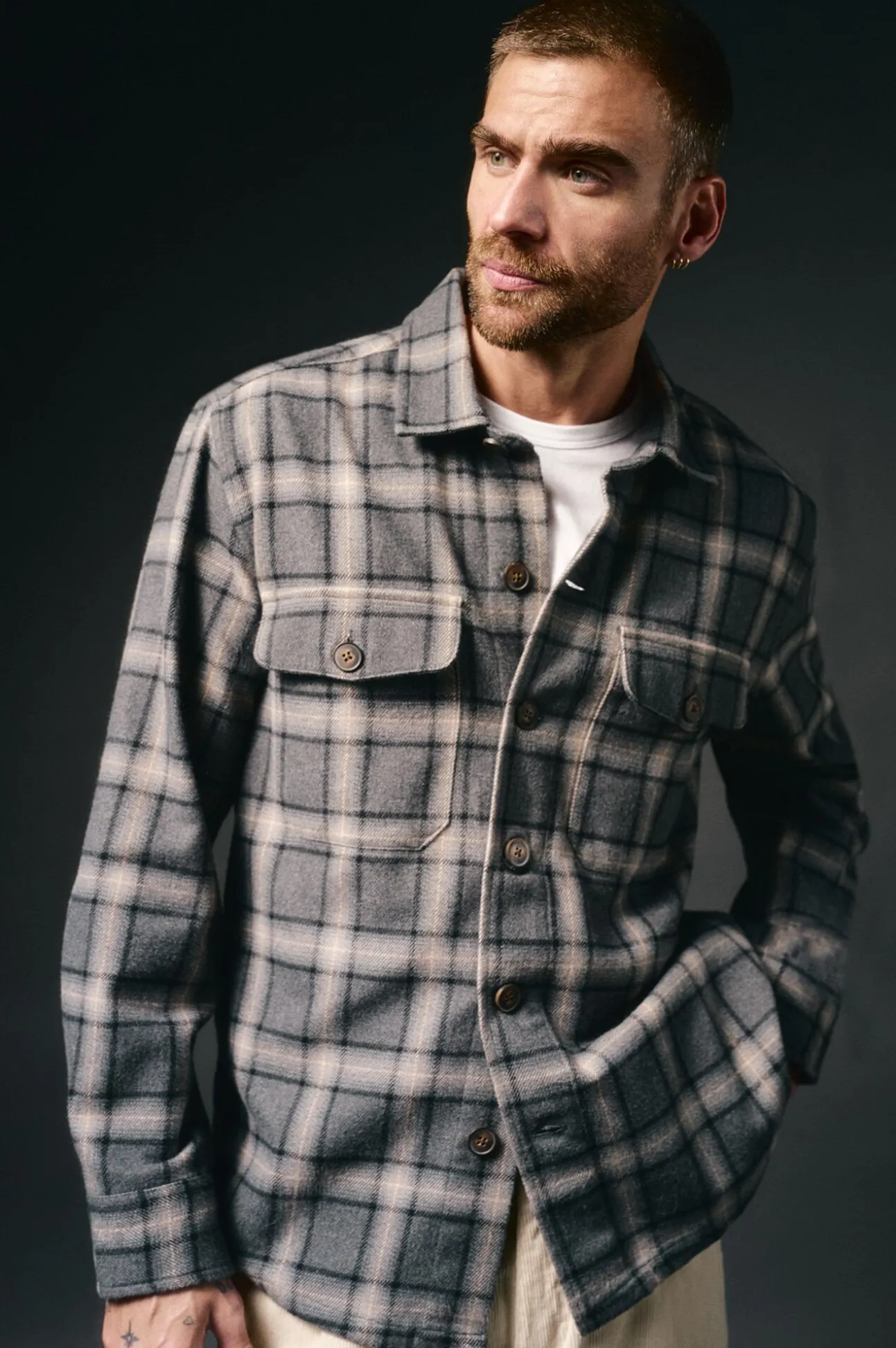 Sobrecamisa xadrez