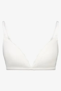 Soutien branco canelado CHARMING para maternity