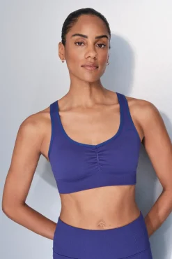 Soutien desportivo azul SEAMLESS FIT