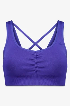 Soutien desportivo azul SEAMLESS FIT