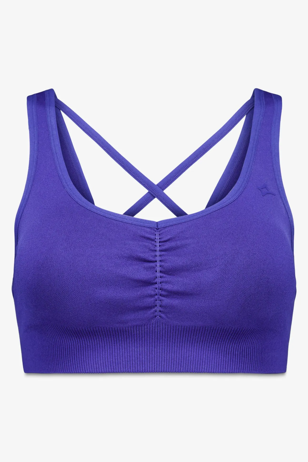 Soutien desportivo azul SEAMLESS FIT