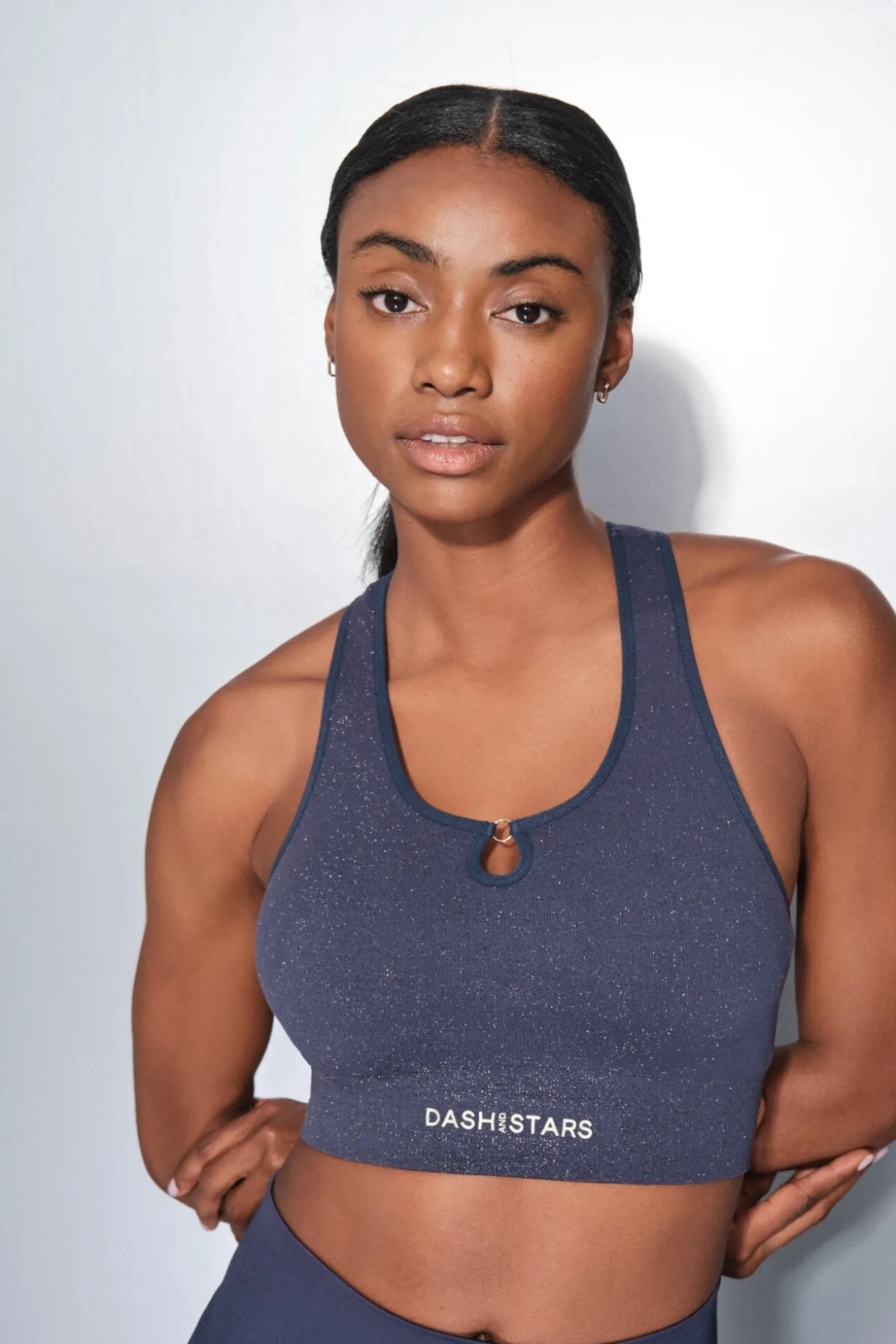 Soutien desportivo azul SEAMLESS COMFORT