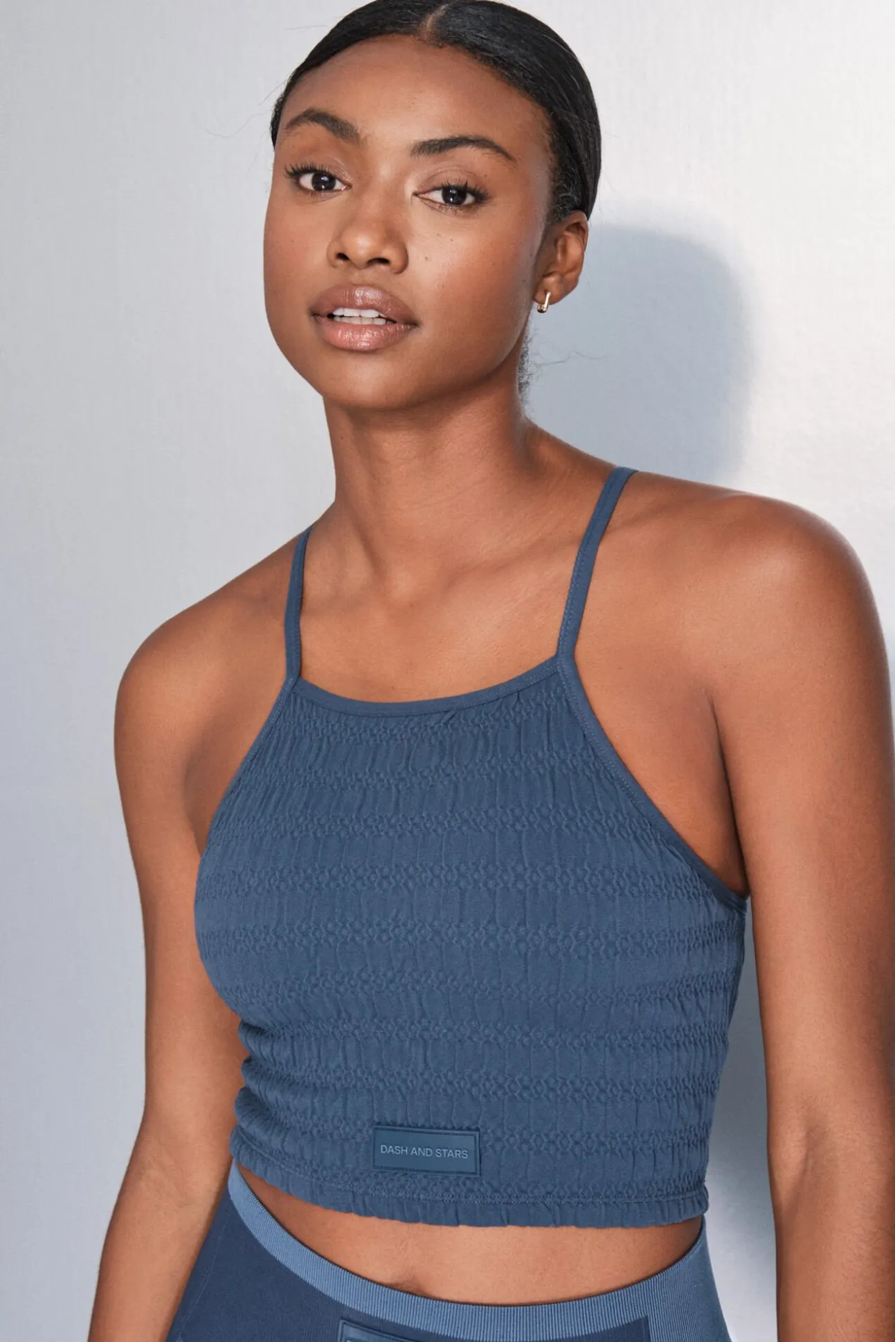 Soutien desportivo azul Smock SEAMLES COMFORT