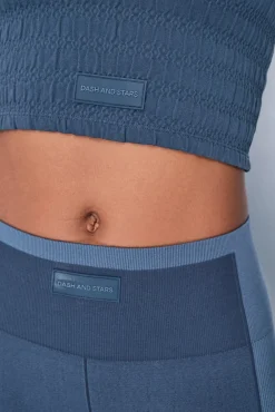 Soutien desportivo azul Smock SEAMLES COMFORT