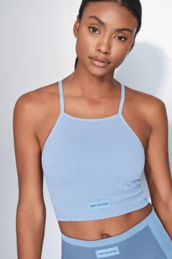 Soutien desportivo azul Smock SEAMLES COMFORT