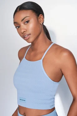 Soutien desportivo azul Smock SEAMLES COMFORT