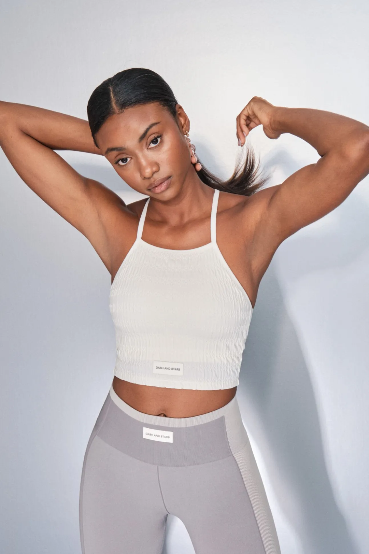Soutien desportivo branco SEAMLESS COMFORT