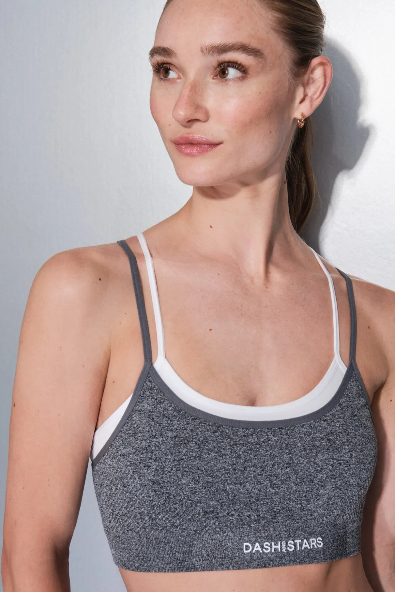 Soutien desportivo cinza SEAMLESS COMFORT