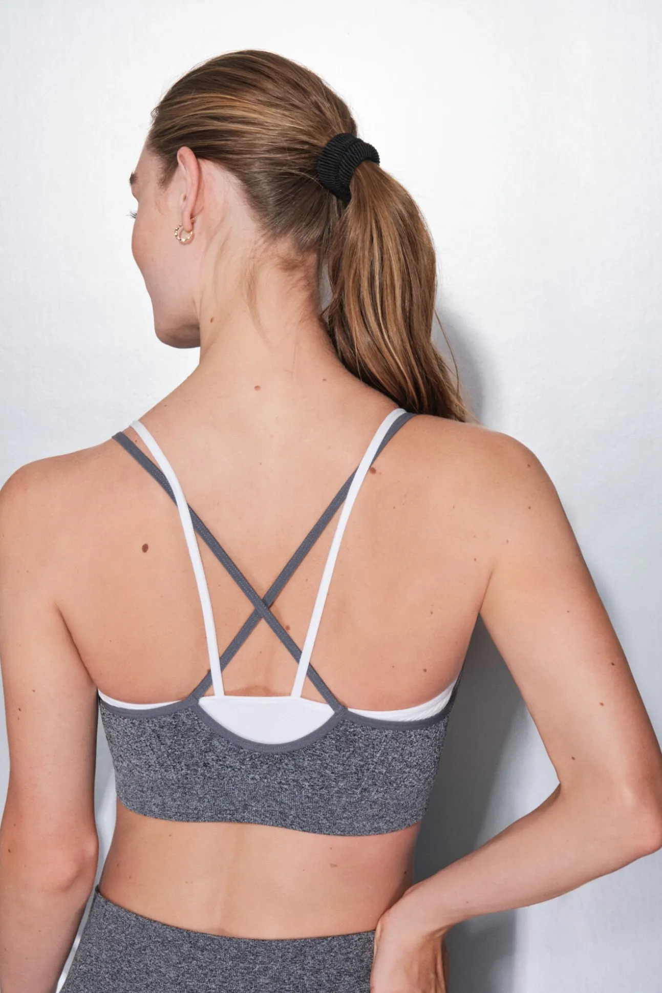Soutien desportivo cinza SEAMLESS COMFORT
