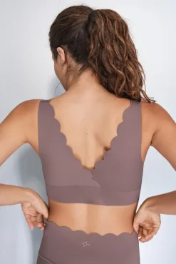 Soutien desportivo COMPRESSIVE marrom