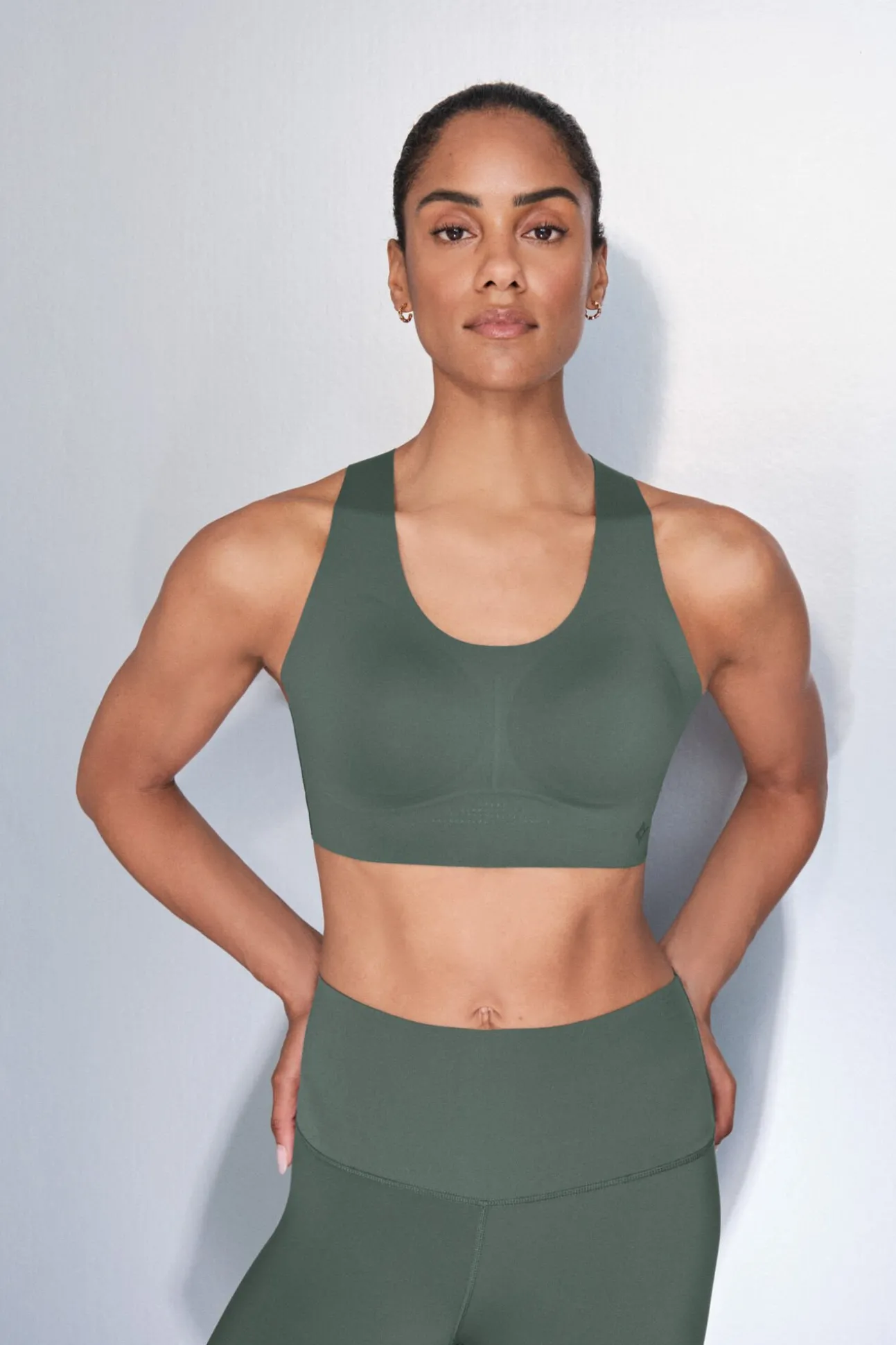 Soutien desportivo COMPRESSIVO verde