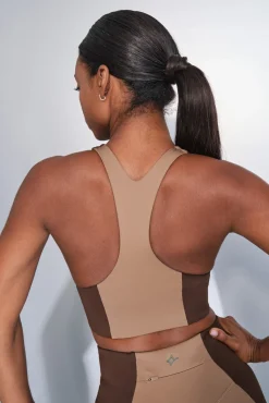 Soutien desportivo 4D STRETCH com blocos de cores