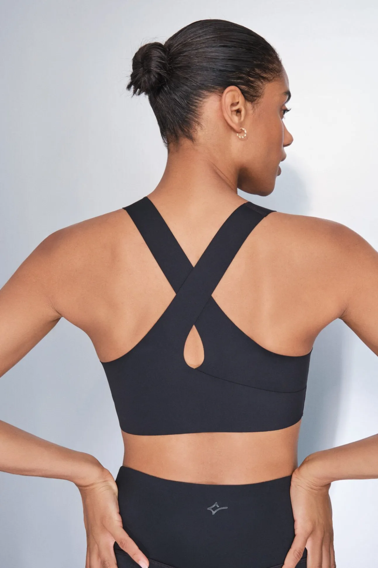 Soutien desportivo preto COMPRESSIVE