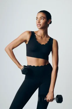 Soutien desportivo preto COMPRESSIVE