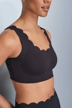 Soutien desportivo preto COMPRESSIVE