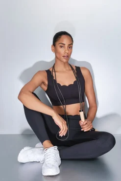 Soutien desportivo preto COMPRESSIVE