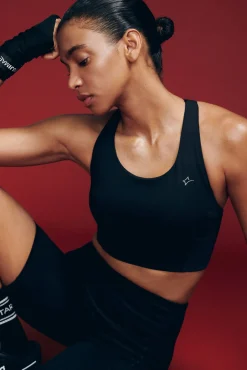 Soutien desportivo preto 4D Stretch