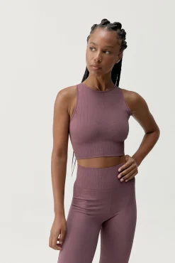 Soutien desportivo top Nawal Deep Rose