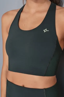 Soutien desportivo verde 4D Stretch