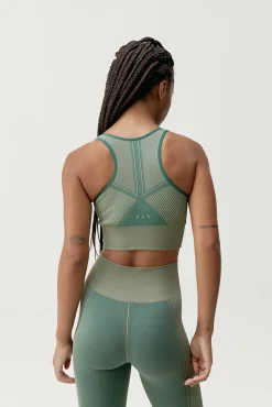 Soutien top desportivo Buddha Deep Green/Grain