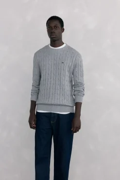 Suéter de algodão e cashmere