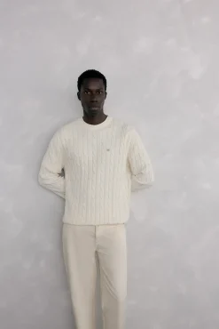Suéter de algodão e cashmere