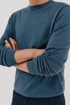 Suéter de cashmere de algodão