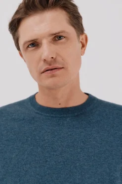 Suéter de cashmere de algodão