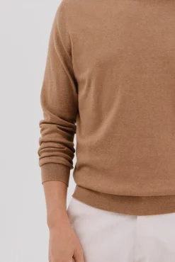 Suéter de cashmere de algodão