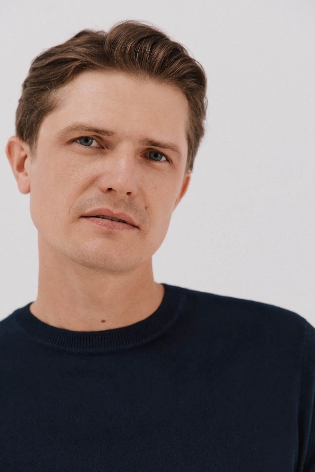 Suéter de cashmere de algodão