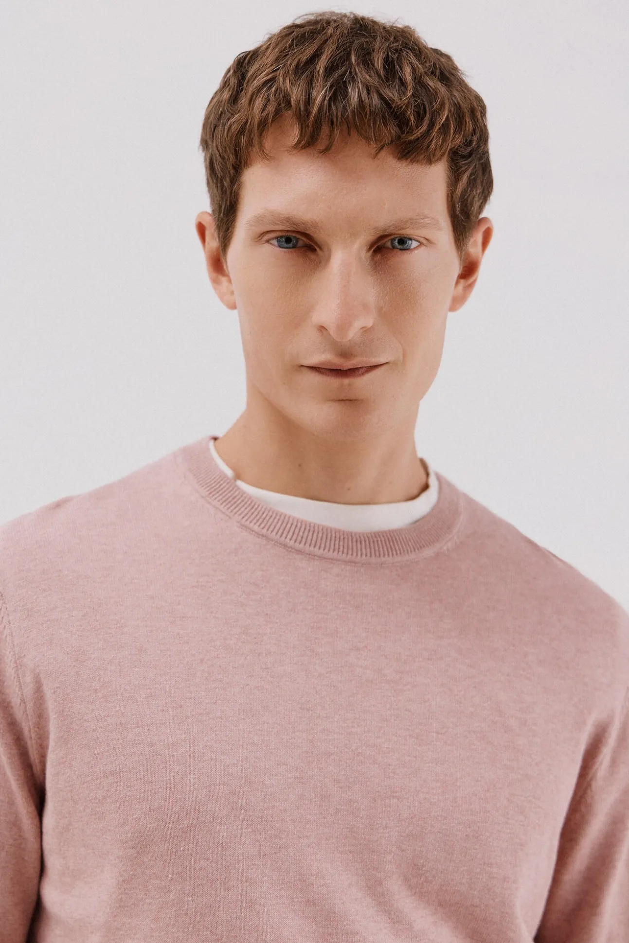 Suéter de cashmere de algodão