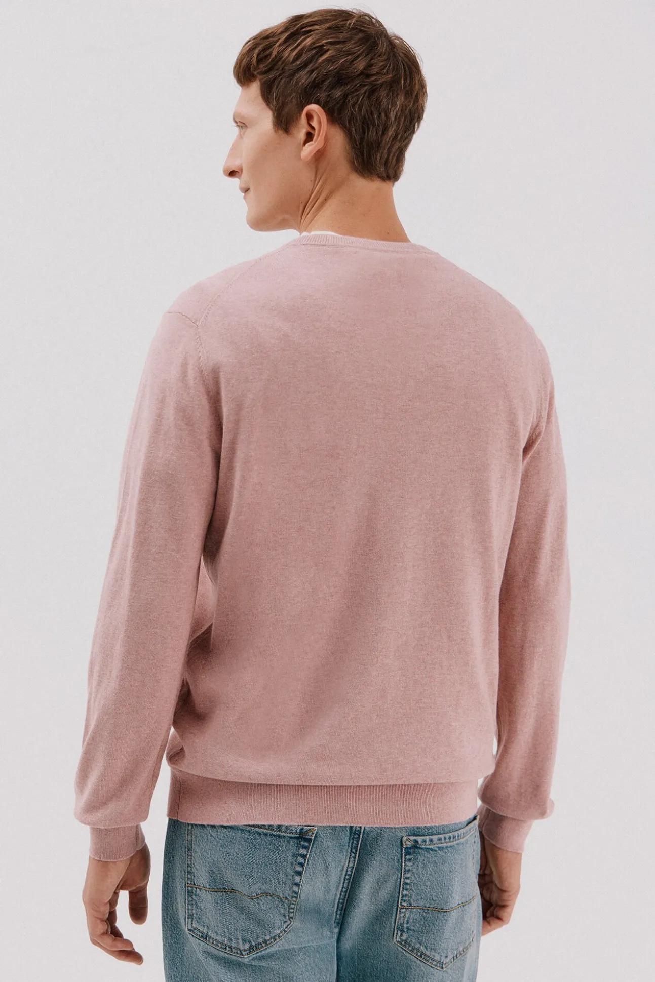 Suéter de cashmere de algodão