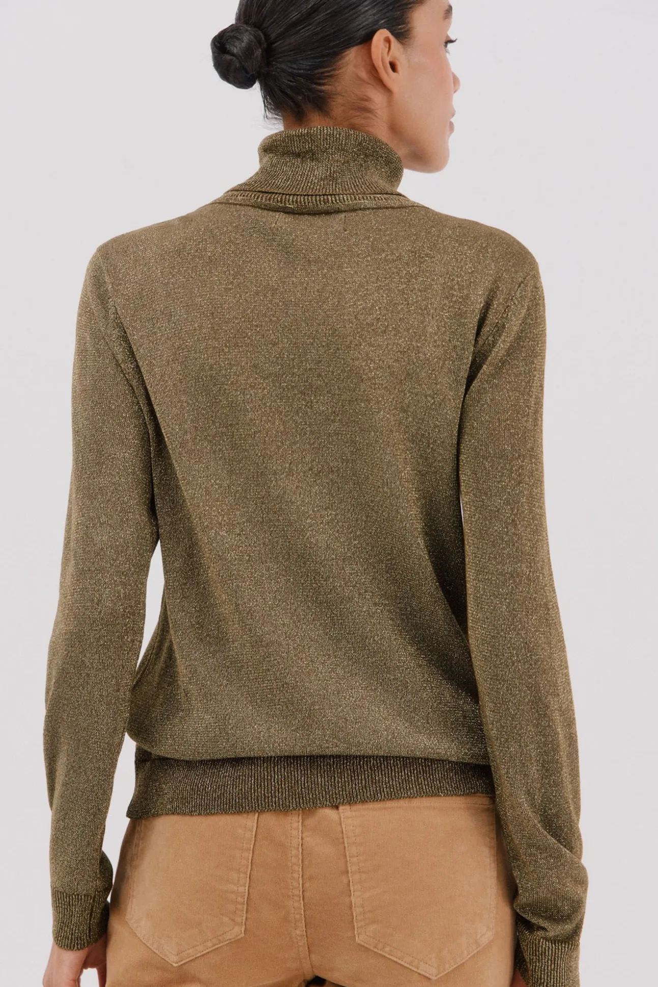 Suéter fino de lurex