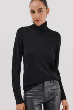 Suéter fino de lurex