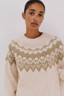 Suéter jacquard Fair Isle