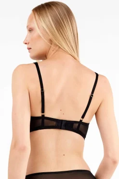 Sutiã push up bralette guipur