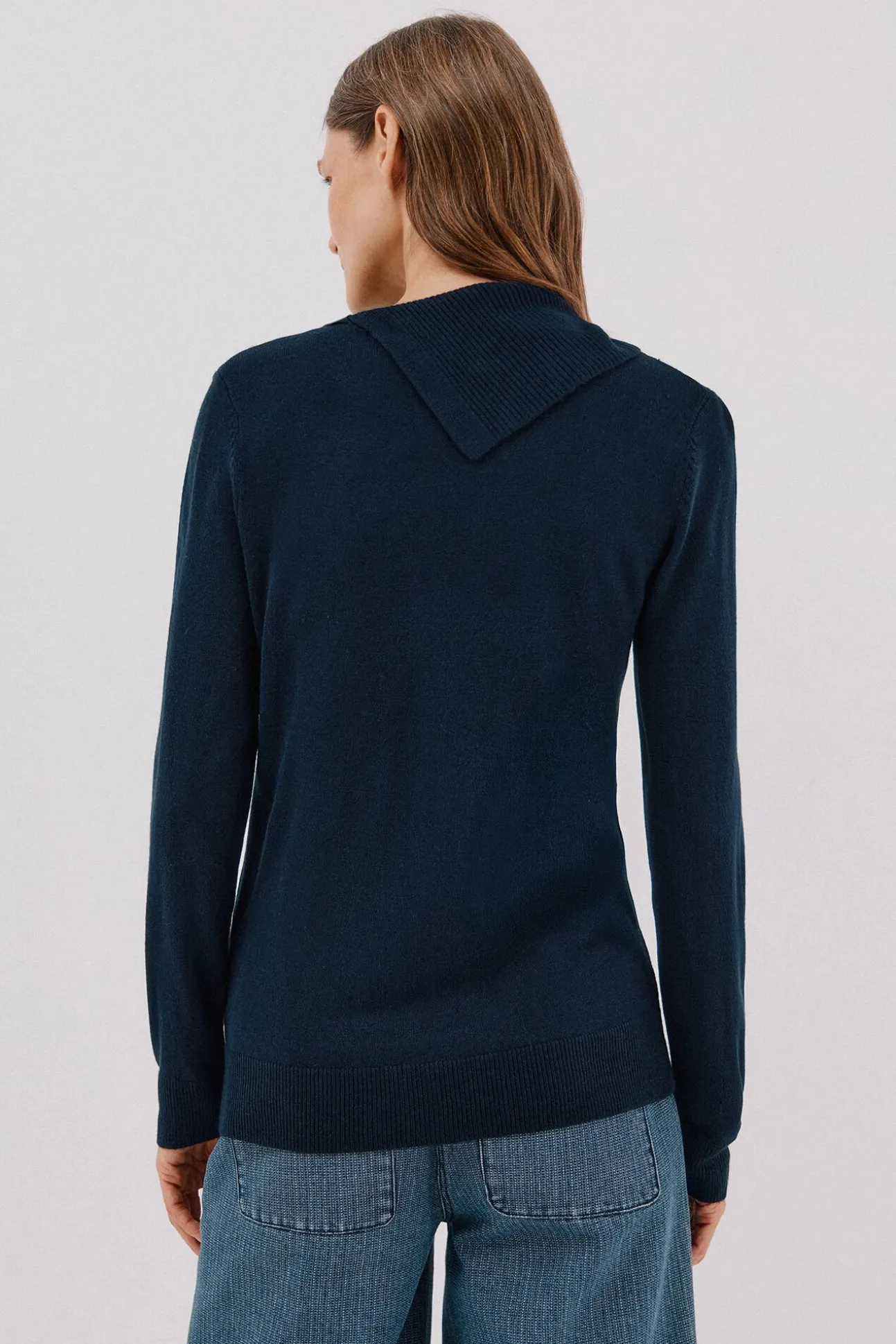 Sweater gola botões