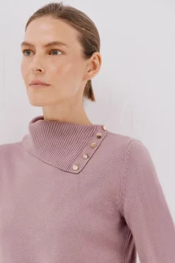 Sweater gola botões