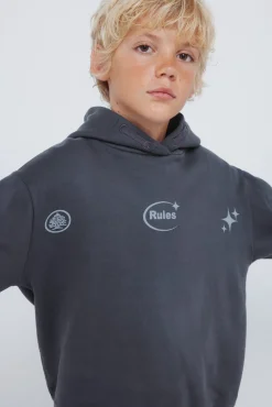Sweatshirt "Abrace a bagunça" para capuz
