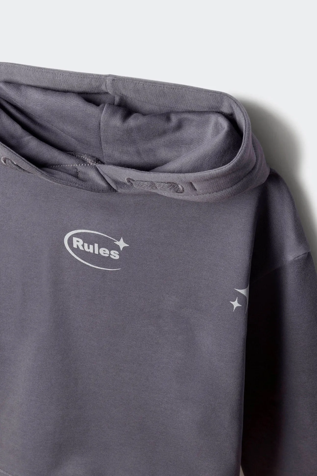 Sweatshirt "Abrace a bagunça" para capuz