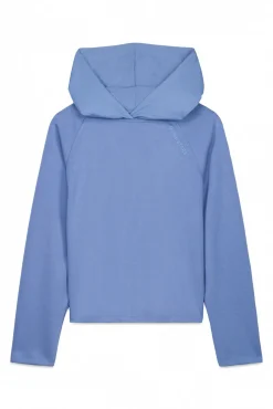 Sweatshirt azul com toque suave