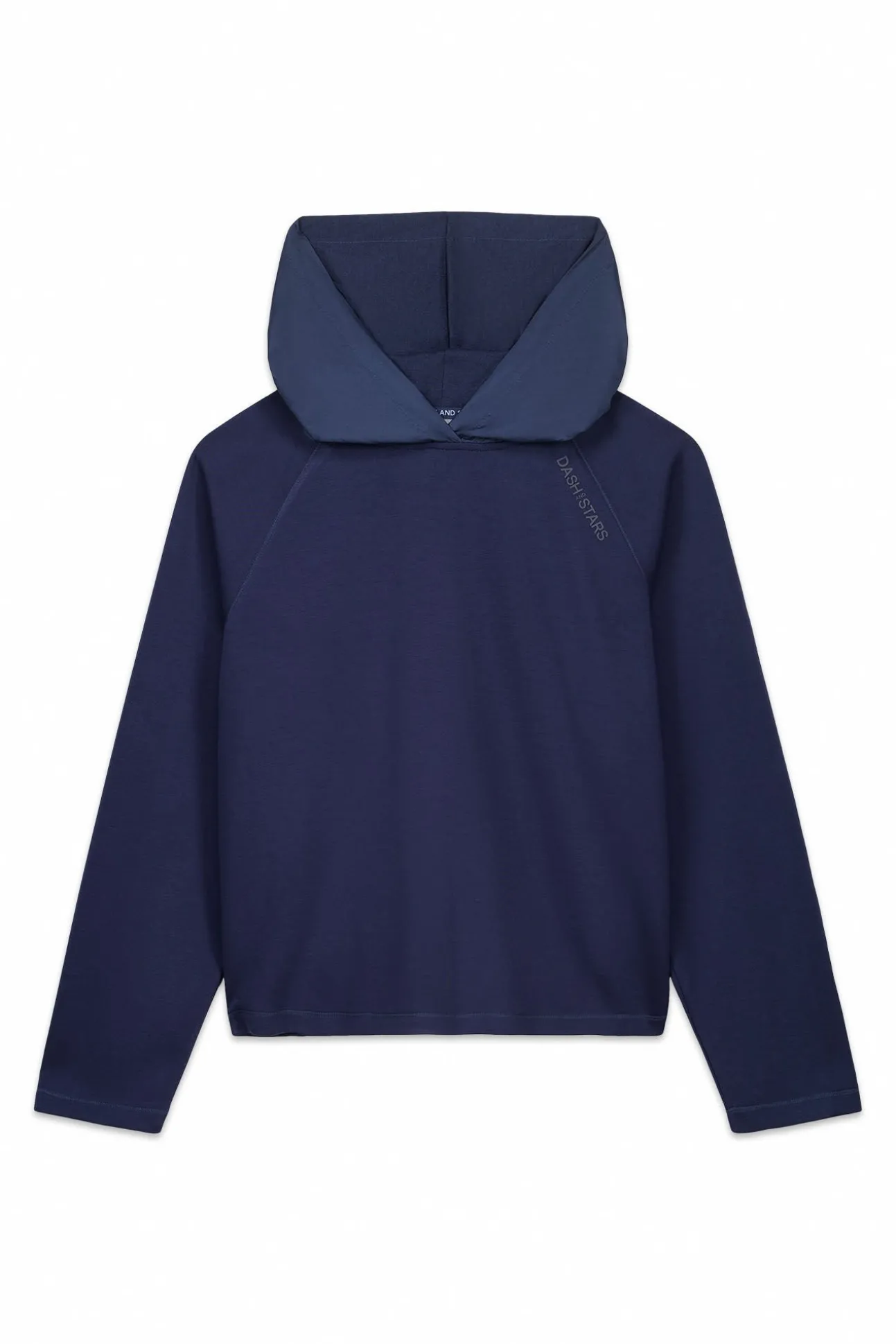 Sweatshirt azul escuro com toque suave