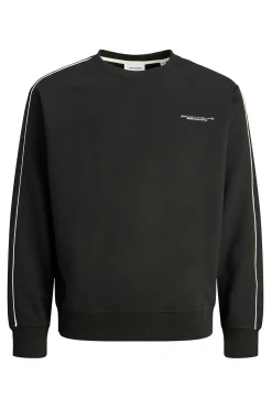 Sweatshirt básico com gola redonda