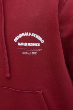 Sweatshirt capuz do estúdio