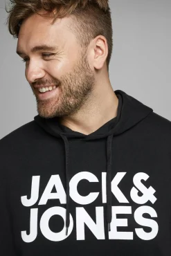Sweatshirt capuz print logo PLUS