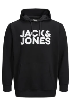 Sweatshirt capuz print logo PLUS